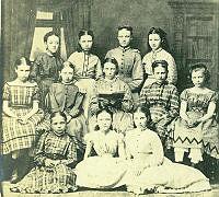 B88815_Roskilde private pigeskole af 1855, elever, 1880.tif