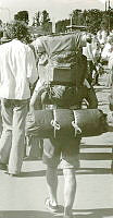 B91433_Roskilde Festival, festivalgæst m oppakning, 1970erne..tif